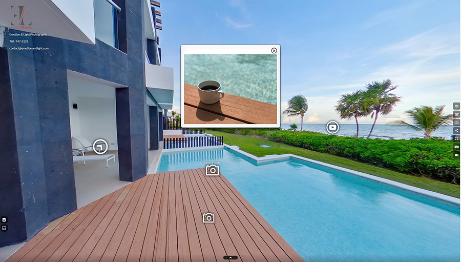 Real Estate Premium Virtual Tour Infotag